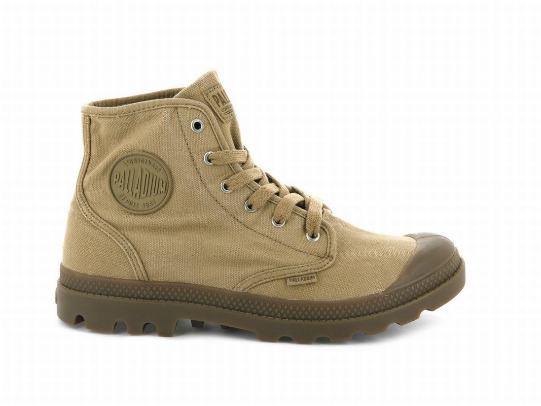 Palladium Pampa Hi Men's Boots Khaki (BLMT50183)